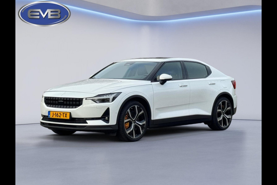 Polestar 2 Long Range Dual Motor 407 pk Launch Edition 78kWh PERFORMANCE, panodak, elect. trekhaak, parelmoer, 1 e eigenaar, nap