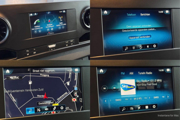 Mercedes-Benz Sprinter 316 2.2 CDI 163pk L3H2 | MBUX Navi | Camera | Laadruim hout 4.32 meter | Bluetooth | Cruise | Airco | L4H3