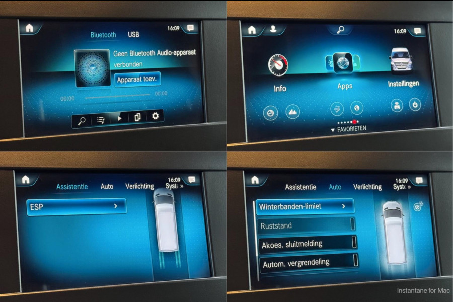 Mercedes-Benz Sprinter 316 2.2 CDI 163pk L3H2 | MBUX Navi | Camera | Laadruim hout 4.32 meter | Bluetooth | Cruise | Airco | L4H3