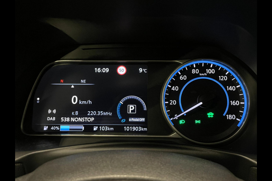 Nissan Leaf 2.ZERO EDITION 40 kWh|270KM WLTP|360*CAMERA|CARPLAY|STUUR+STOELVERW V+A|ACC|NAVIGATIE|NL-AUTO|NAP|