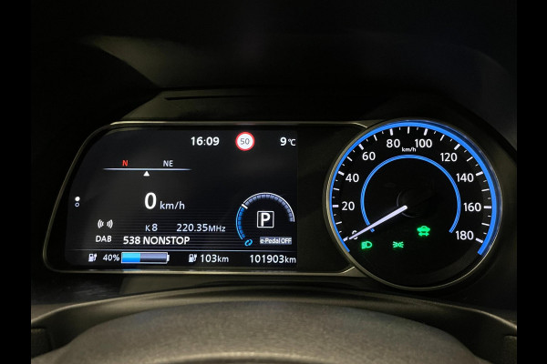 Nissan Leaf 2.ZERO EDITION 40 kWh|270KM WLTP|360*CAMERA|CARPLAY|STUUR+STOELVERW V+A|ACC|NAVIGATIE|NL-AUTO|NAP|
