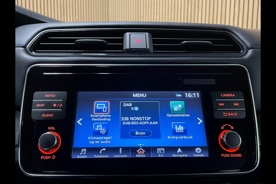 Nissan Leaf 2.ZERO EDITION 40 kWh|270KM WLTP|360*CAMERA|CARPLAY|STUUR+STOELVERW V+A|ACC|NAVIGATIE|NL-AUTO|NAP|