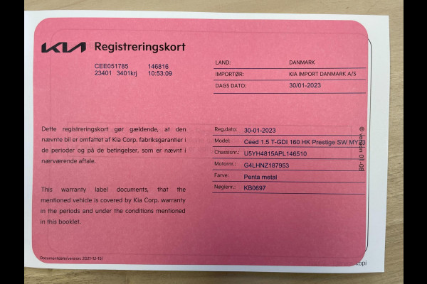 Kia Ceed Sportswagon 1.5 T-GDi DynamicLine|160PK|APPLE CARPLAY+ANDROID|STOEL+STUURVERW|CAMERA|CLIMATE+CRUISE CTRL|1e EIG.|IN.BTW|