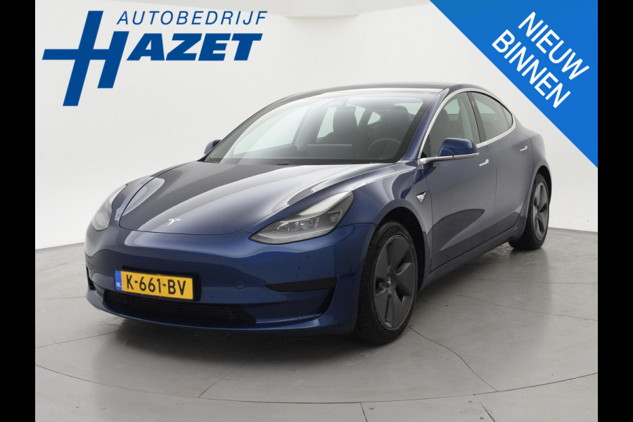 Tesla Model 3 60 kWh RWD *BTW* + LEDER | AUTOPILOT | PANORAMA | 3 CAMERA'S | PRIVACY GLASS