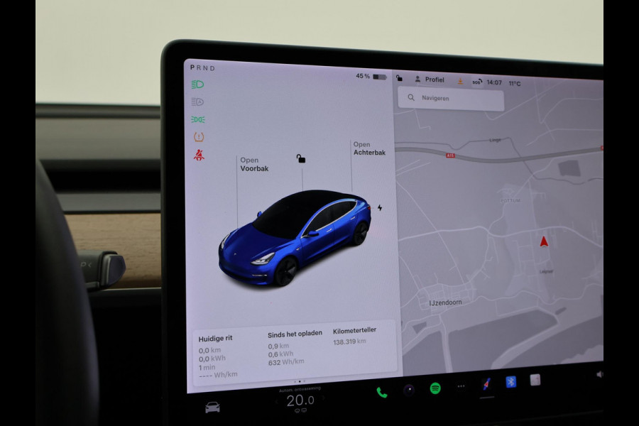 Tesla Model 3 60 kWh RWD *BTW* + LEDER | AUTOPILOT | PANORAMA | 3 CAMERA'S | PRIVACY GLASS