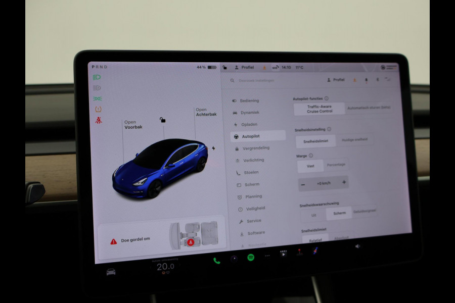 Tesla Model 3 60 kWh RWD *BTW* + LEDER | AUTOPILOT | PANORAMA | 3 CAMERA'S | PRIVACY GLASS