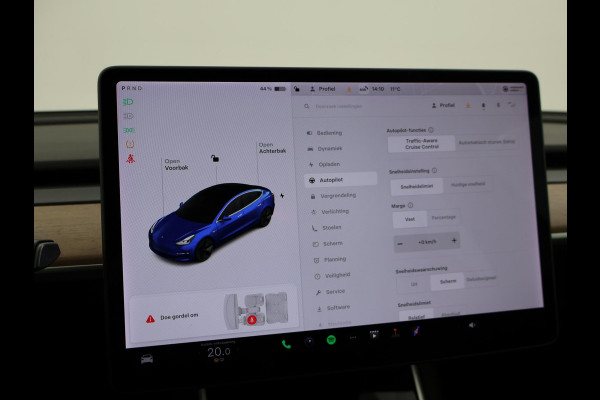 Tesla Model 3 60 kWh RWD *BTW* + LEDER | AUTOPILOT | PANORAMA | 3 CAMERA'S | PRIVACY GLASS