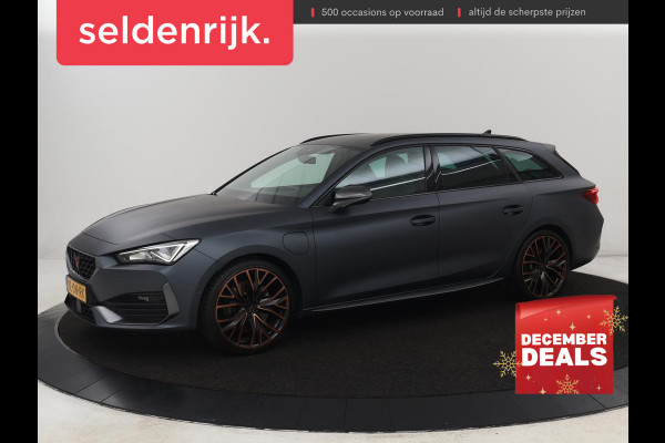 CUPRA Leon 1.4 eHybrid VZ | 245pk | Leder | Stoelverwarming | Camera | Carplay | Memory | Sfeerverlichting | Navigatie | Adaptive cruise | Keyless | Sportstoelen | Full LED | 19'' | PHEV | Plug In
