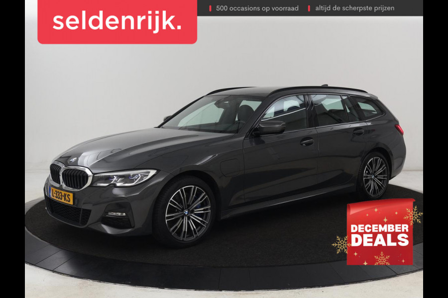 BMW 3-serie 330e M Sport | Leder | Stoelverwarming | Carplay | Sportstoelen | Laserlicht | Live Cockpit | Sfeerverlichting | Navigatie | Parkeerhulp | Climate control | Bluetooth | Cruise control