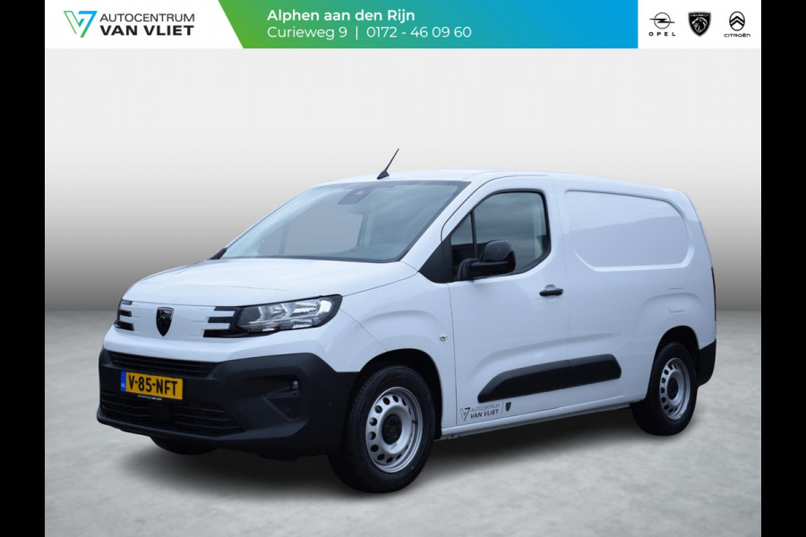 Peugeot e-Partner L2 50 kWh | tot 8 jaar garantie | rondom zicht camera's | navi incl. Apple Carplay | dodehoek detectie | parkeersensoren voor & achter | laadruimtebetimmering | rijklaarprijs