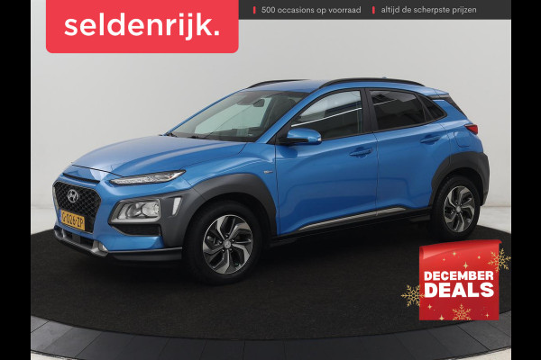 Hyundai Kona 1.6 GDI HEV Fashion | Head-Up | Trekhaak | Adaptive cruise | Camera | Carplay | Keyless | Dodehoek detectie | Climate control | Bluetooth