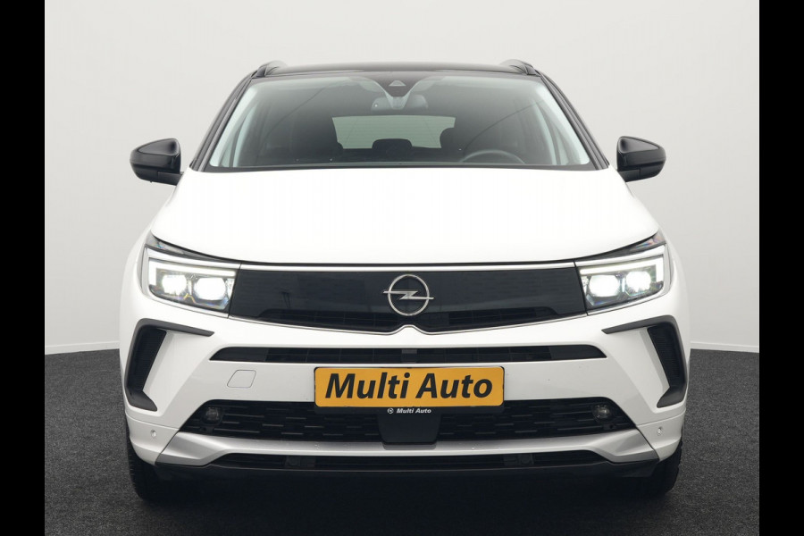 Opel Grandland Turbo NIEUW MODEL Elegance 131pk | Camera | Cruise Control | Lederen Sportstoelen Verwarmd | Park Assist | Apple Carplay | Verwarmd Stuur | Navigatie | Virtual | DAB |