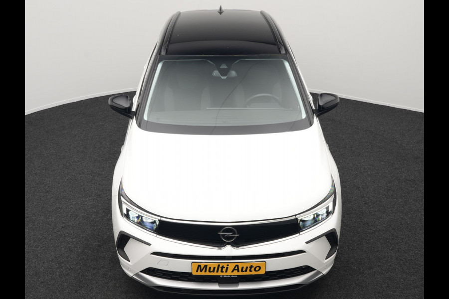 Opel Grandland Turbo NIEUW MODEL Elegance 131pk | Camera | Cruise Control | Lederen Sportstoelen Verwarmd | Park Assist | Apple Carplay | Verwarmd Stuur | Navigatie | Virtual | DAB |
