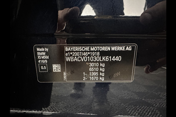 BMW X5 M50d M-Sportpack High Executive Aut. *PANO | HEAD-UP | LASER-LED | LEATHER | SOFT-CLOSE | ADAPTIVE-CRUISE | HARMAN/KARDON | BLIND-SPOT | MEMORY-PACK | TOP-VIEW | DIGI-COCKPIT | NAVI-FULLMAP | ECC | PDC | TOWBAR |