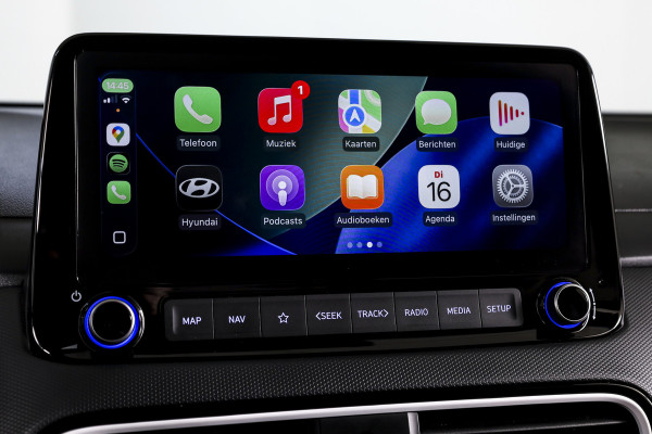 Hyundai Kona 1.6 GDI HEV Comfort - Automaat | Cruise | PDC | Camera | NAV + App. Connect | ECC | Afn. Trekhaak | DAB | LM 16" |