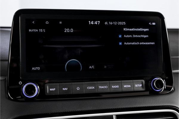 Hyundai Kona 1.6 GDI HEV Comfort - Automaat | Cruise | PDC | Camera | NAV + App. Connect | ECC | Afn. Trekhaak | DAB | LM 16" |