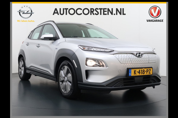 Hyundai Kona EV 64kWh Warmtepomp Adap.Cruise Navi Ecc Camera Pdc Trekhaak Krell®-Audio Apple Carplay Android Auto Comfort SOH 100% Lane Assist DAB Led Lmv 17" Regen-Lichtsensor Keyless 1e Eigenaar Origineel Nederlandse Auto