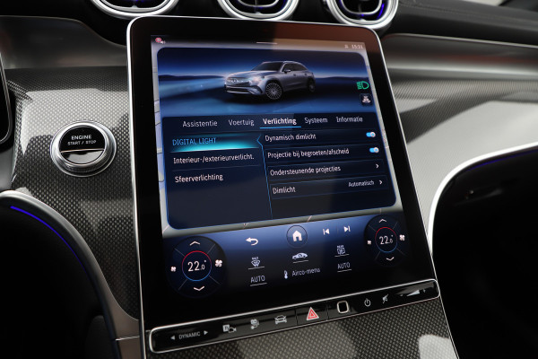 Mercedes-Benz GLC 300e AMG 4-Matic | 313PK | Achterasbesturing | Luchtvering | Head-up | Pano | Keyles-go | Sfeerverlichting | Distronic | Burmest