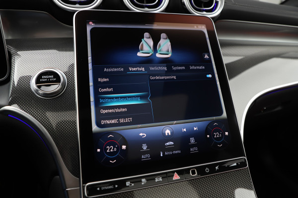 Mercedes-Benz GLC 300e AMG 4-Matic | 313PK | Achterasbesturing | Luchtvering | Head-up | Pano | Keyles-go | Sfeerverlichting | Distronic | Burmest