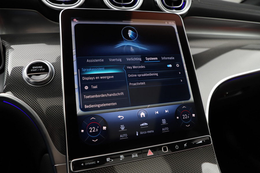 Mercedes-Benz GLC 300e AMG 4-Matic | 313PK | Achterasbesturing | Luchtvering | Head-up | Pano | Keyles-go | Sfeerverlichting | Distronic | Burmest