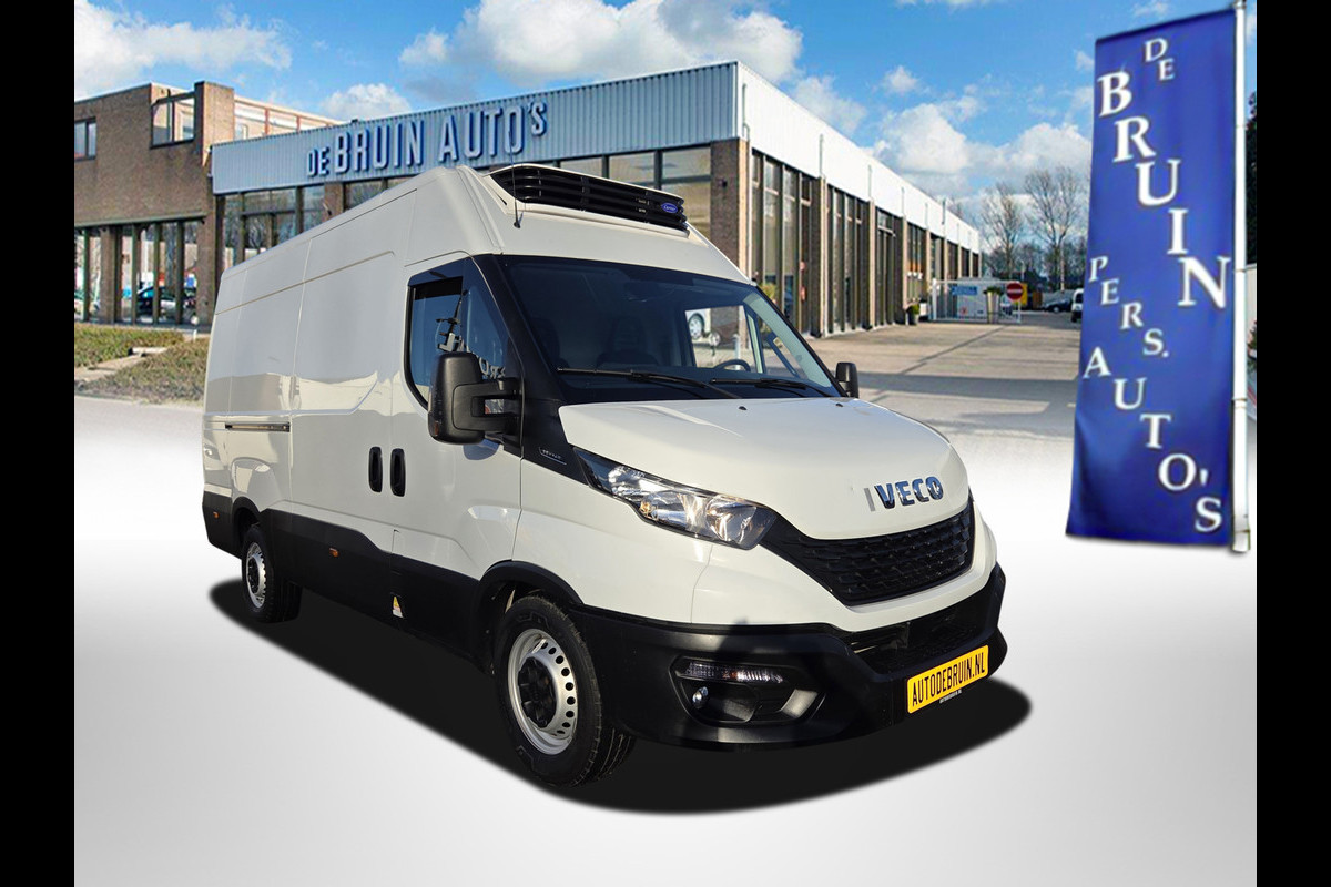 Iveco Daily 35S14 L2/H2 Koelwagen Vrieswagen -19 Carrier Xarios 350 Dag & Nacht 230V Stekker