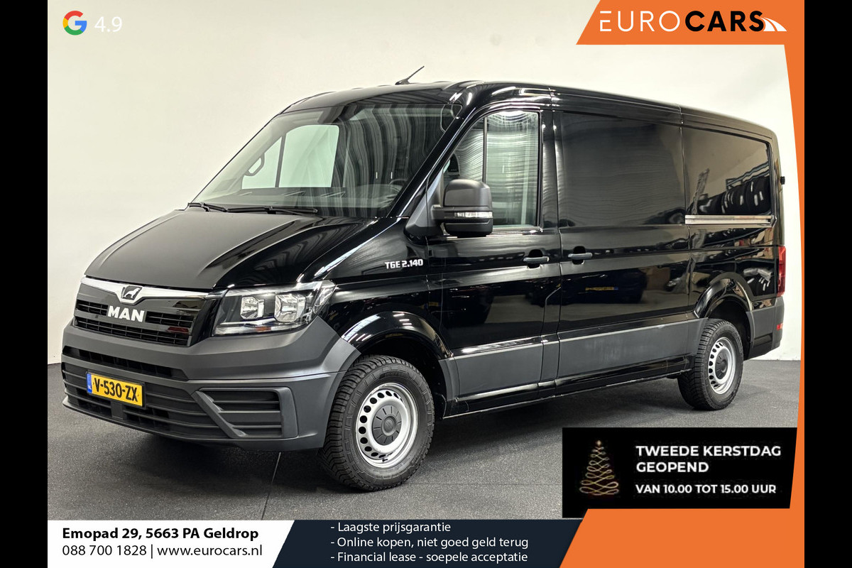 MAN TGE 140pk L3H2 / L2H1 2x Schuifdeur Trekhaak Cruise control Airco 3-Zits Euro6