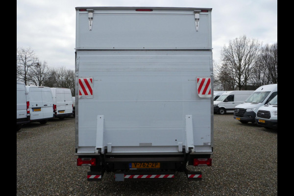 Iveco Daily 35C14 2.3 140PK, Airco, Dubbel lucht, Laadbak: L*B*H = 424*211*220 / Lading vastzetrail op 110 cm, Zijdeur rechtsachter, Laadklep Anteo 800 KG, Plateau van 160 cm, Met afstandsbediening en rolstops