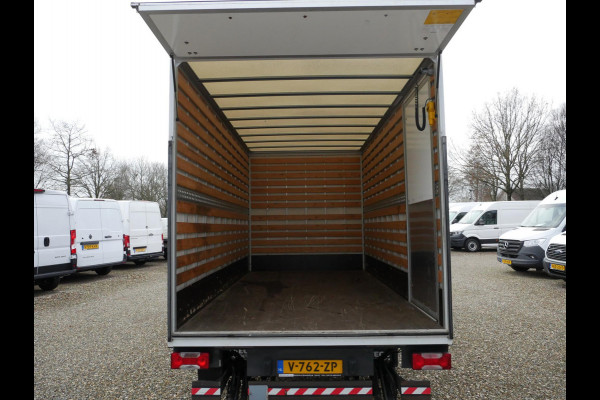 Iveco Daily 35C14 2.3 140PK, Airco, Dubbel lucht, Laadbak: L*B*H = 424*211*220 / Lading vastzetrail op 110 cm, Zijdeur rechtsachter, Laadklep Anteo 800 KG, Plateau van 160 cm, Met afstandsbediening en rolstops