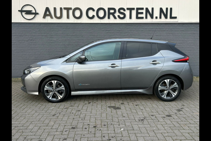 Nissan Leaf N-Connecta 40kWh Navi Ecc 360°Camera Adap.Cruise Pdc Keyless Blindspot Apple Carplay Android Auto Stoel+Stuurverwarming DAB Bluetooth Lmv Privacyglas Zeer compleet!