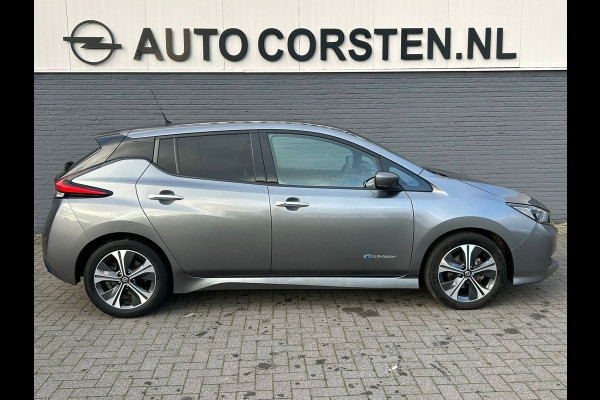Nissan Leaf N-Connecta 40kWh Navi Ecc 360°Camera Adap.Cruise Pdc Keyless Blindspot Apple Carplay Android Auto Stoel+Stuurverwarming DAB Bluetooth Lmv Privacyglas Zeer compleet!