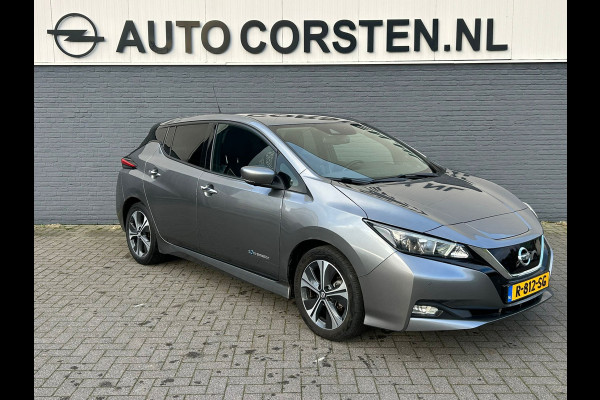 Nissan Leaf N-Connecta 40kWh Navi Ecc 360°Camera Adap.Cruise Pdc Keyless Blindspot Apple Carplay Android Auto Stoel+Stuurverwarming DAB Bluetooth Lmv Privacyglas Zeer compleet!