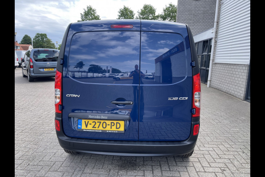 Mercedes-Benz Citan 108 CDI BlueEFFICIENCY / rijklaar € 10.950 ex btw / lease vanaf € 256 / airco / tomtom navigatie / schuifdeur / ingerichte laadruimte / euro 6 !
