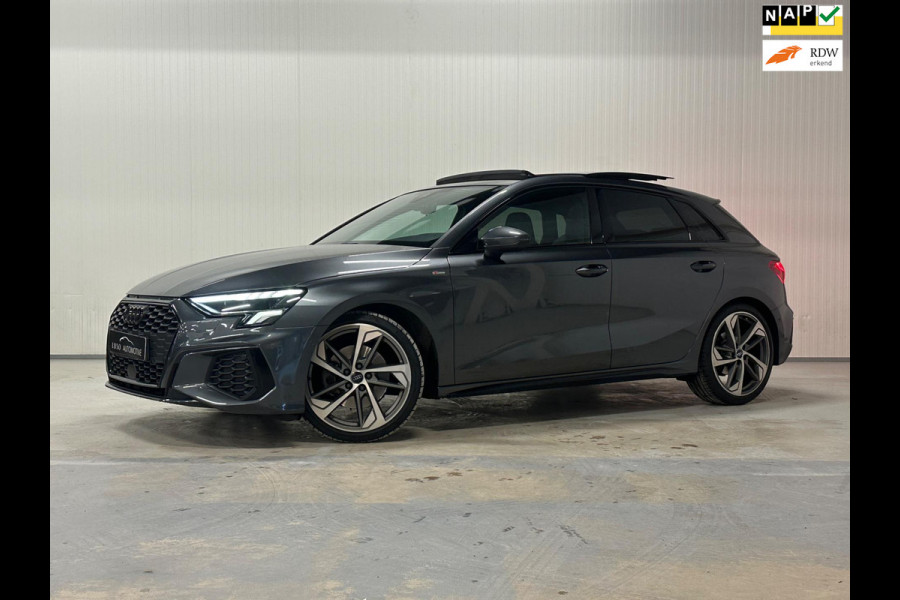 Audi A3 Sportback 35 TFSI S edition | NAP | PANO | 3x S-LINE | LED | CAMERA | BLACK OPTIC