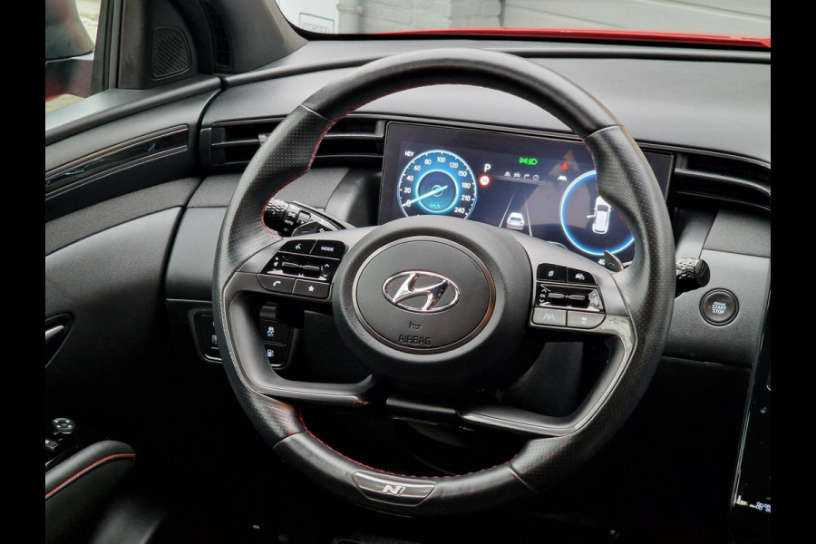 Hyundai Tucson 1.6 T-GDI PHEV N Line 4WD 265PK|Automaat|Trekhaak|Stoel Verwarming +Koeling|360'Camera|eerste eigenaar|