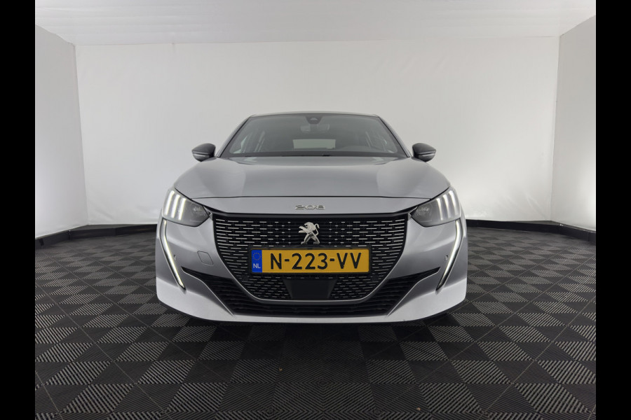 Peugeot e-208 EV GT Pack 50 kWh [ 3-Fase ] {SOH-89%} (INCL-BTW) (INCL-BTW) *FULL-LED | DIGI-COCKPIT | BLINDSPOT | CAMERA | LEATHER-ALCANTARA | AMBIENT-LIGHT | NAVI-FULLMAP | LANE-ASSIST | KEYLESS | DAB | CCS-FASTLOADER | HEATED-SPORTSEATS | 17'