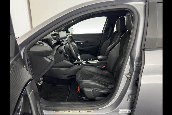 Peugeot e-208 EV GT Pack 50 kWh [ 3-Fase ] {SOH-89%} (INCL-BTW) (INCL-BTW) *FULL-LED | DIGI-COCKPIT | BLINDSPOT | CAMERA | LEATHER-ALCANTARA | AMBIENT-LIGHT | NAVI-FULLMAP | LANE-ASSIST | KEYLESS | DAB | CCS-FASTLOADER | HEATED-SPORTSEATS | 17'