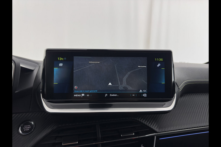 Peugeot e-208 EV GT Pack 50 kWh [ 3-Fase ] {SOH-89%} (INCL-BTW) (INCL-BTW) *FULL-LED | DIGI-COCKPIT | BLINDSPOT | CAMERA | LEATHER-ALCANTARA | AMBIENT-LIGHT | NAVI-FULLMAP | LANE-ASSIST | KEYLESS | DAB | CCS-FASTLOADER | HEATED-SPORTSEATS | 17'