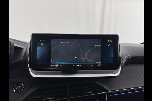 Peugeot e-208 EV GT Pack 50 kWh [ 3-Fase ] {SOH-89%} (INCL-BTW) (INCL-BTW) *FULL-LED | DIGI-COCKPIT | BLINDSPOT | CAMERA | LEATHER-ALCANTARA | AMBIENT-LIGHT | NAVI-FULLMAP | LANE-ASSIST | KEYLESS | DAB | CCS-FASTLOADER | HEATED-SPORTSEATS | 17'