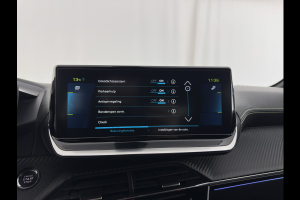 Peugeot e-208 EV GT Pack 50 kWh [ 3-Fase ] {SOH-89%} (INCL-BTW) (INCL-BTW) *FULL-LED | DIGI-COCKPIT | BLINDSPOT | CAMERA | LEATHER-ALCANTARA | AMBIENT-LIGHT | NAVI-FULLMAP | LANE-ASSIST | KEYLESS | DAB | CCS-FASTLOADER | HEATED-SPORTSEATS | 17'