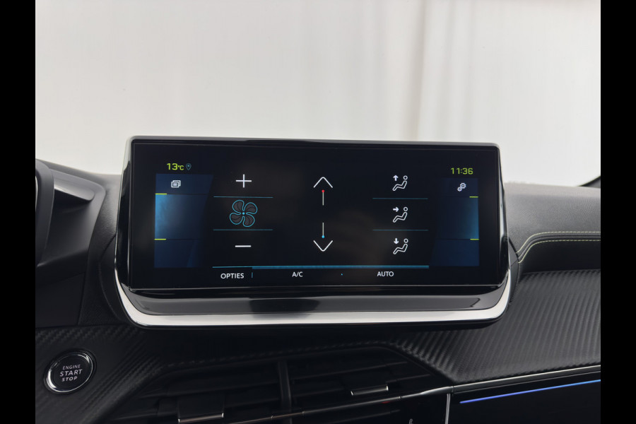 Peugeot e-208 EV GT Pack 50 kWh [ 3-Fase ] {SOH-89%} (INCL-BTW) (INCL-BTW) *FULL-LED | DIGI-COCKPIT | BLINDSPOT | CAMERA | LEATHER-ALCANTARA | AMBIENT-LIGHT | NAVI-FULLMAP | LANE-ASSIST | KEYLESS | DAB | CCS-FASTLOADER | HEATED-SPORTSEATS | 17'