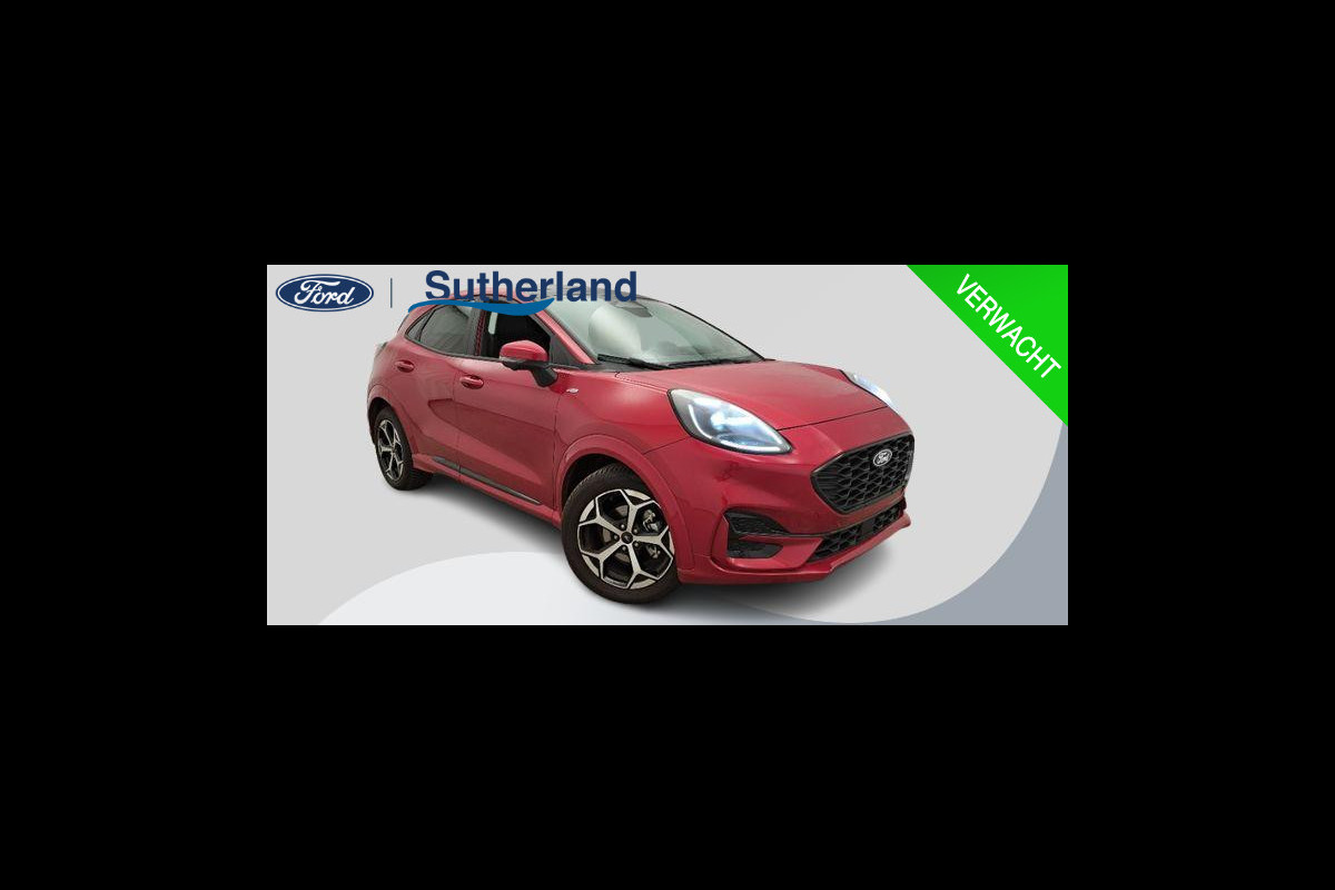 Ford Puma 1.0 EcoBoost Hybrid ST-Line X 155pk | Panorama Dak | Driver Assistance Pack | Winterpack | Trekhaak afneembaar | All Weather banden | Reservewiel