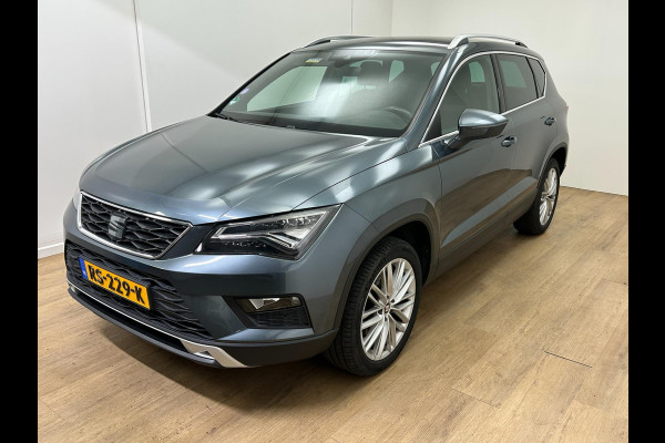 Seat Ateca Occasion 1.4 EcoTSI Xcellence | Grijs | Tweedehands Seat Ateca | Airco | Cruisecontrol | Achteruitrijcamera | Carplay