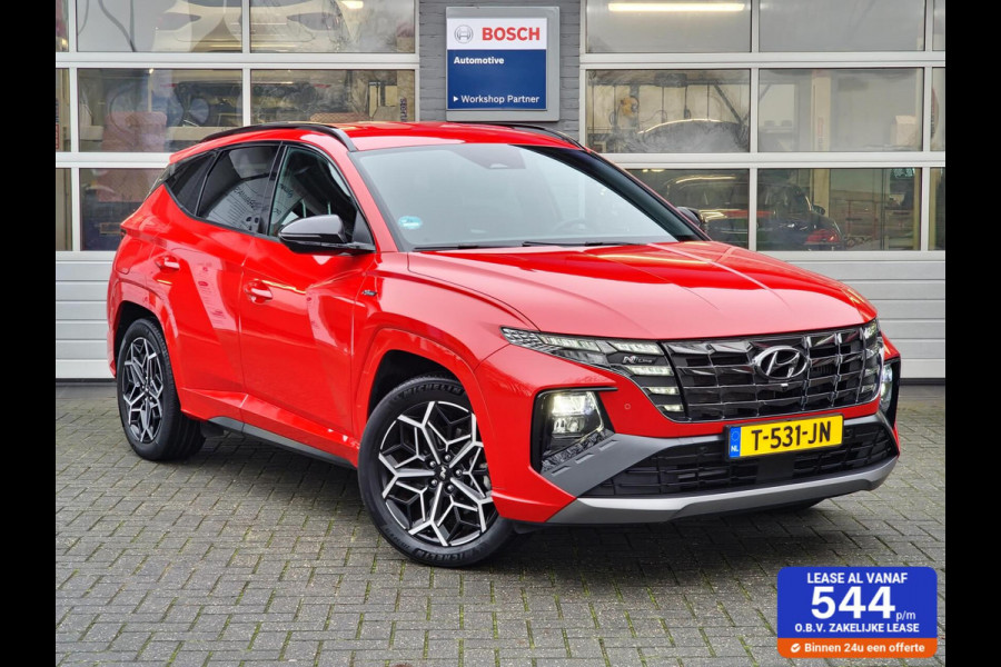Hyundai Tucson 1.6 T-GDI PHEV N Line 4WD 265PK|Automaat|Trekhaak|Stoel Verwarming +Koeling|360'Camera|eerste eigenaar|