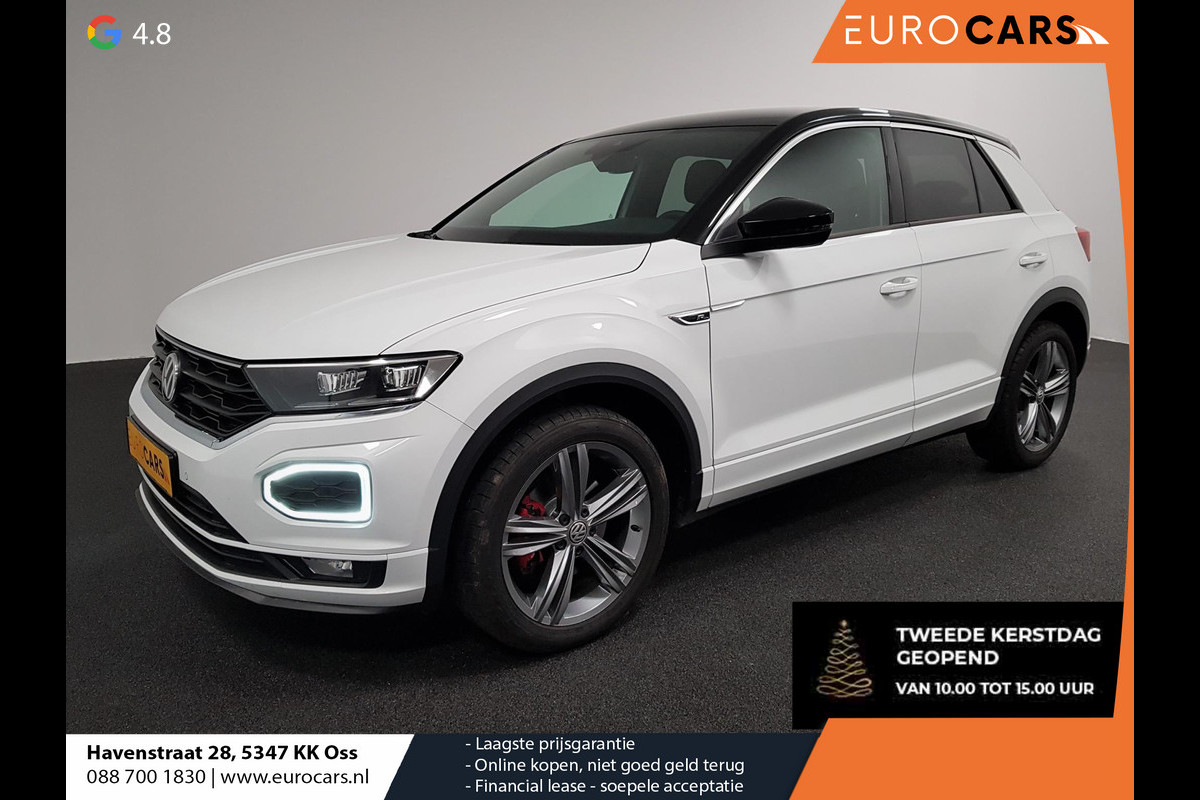 Volkswagen T-Roc 1.5 TSI Sport R-Line | Navigatie | Virtual Cockpit | Climate Control | DAB | Electrische Achterklep | 18"LMV | Stoelverwarming