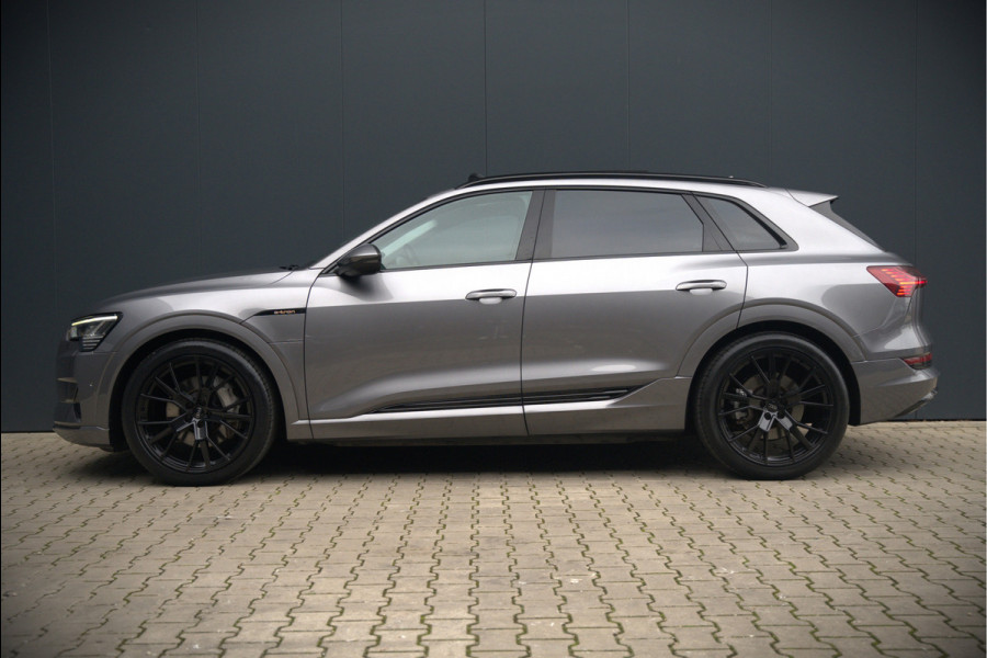 Audi e-tron e-tron 50 quattro Launch edition plus 71 kWh | Black Edition | Panoramadak | Memory Seats | Luchtvering | Adaptive Cruise Control | Keyless | Matrix LED | Leder | Stoelverwarming | NAP |