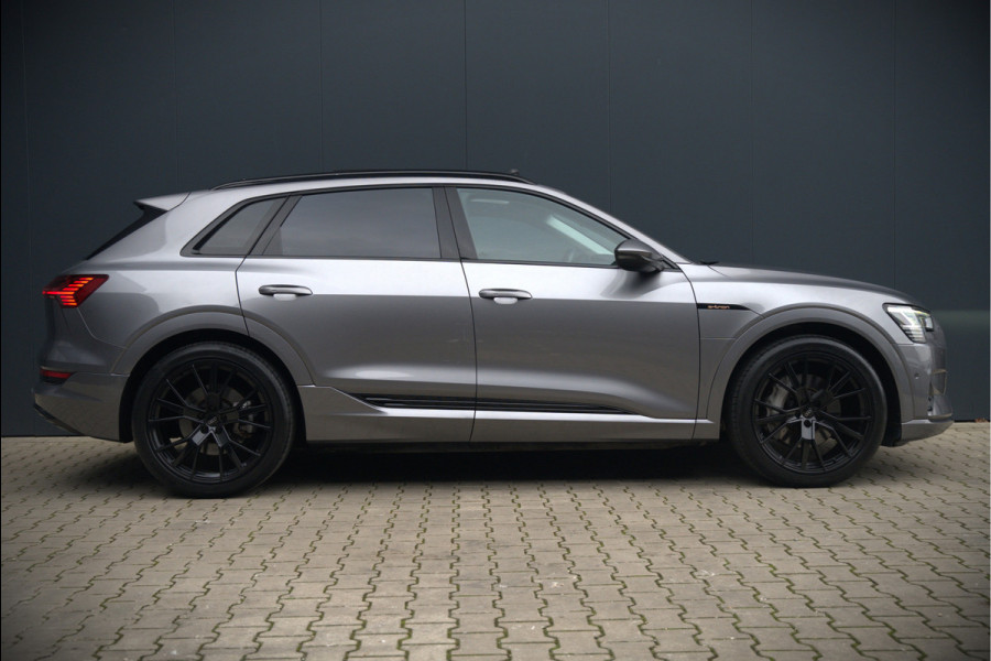Audi e-tron e-tron 50 quattro Launch edition plus 71 kWh | Black Edition | Panoramadak | Memory Seats | Luchtvering | Adaptive Cruise Control | Keyless | Matrix LED | Leder | Stoelverwarming | NAP |