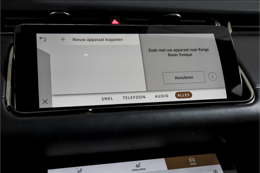 Land Rover Range Rover Evoque 1.5 P300e AWD R-Dynamic HSE - Automaat | Pano | Dig. Cockpit | Adapt. Cruise | Elek. Stoel | Stoelverw. | Meridian Sound | PDC | Camera | NAV + App. Connect | ECC | DAB | Elek. Klep | LM 20" |