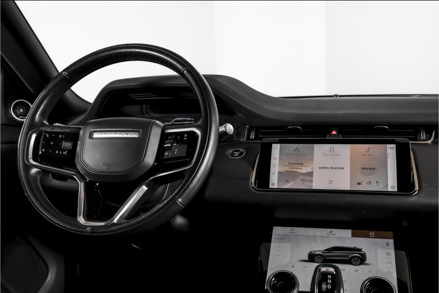 Land Rover Range Rover Evoque 1.5 P300e AWD R-Dynamic HSE - Automaat | Pano | Dig. Cockpit | Adapt. Cruise | Elek. Stoel | Stoelverw. | Meridian Sound | PDC | Camera | NAV + App. Connect | ECC | DAB | Elek. Klep | LM 20" |