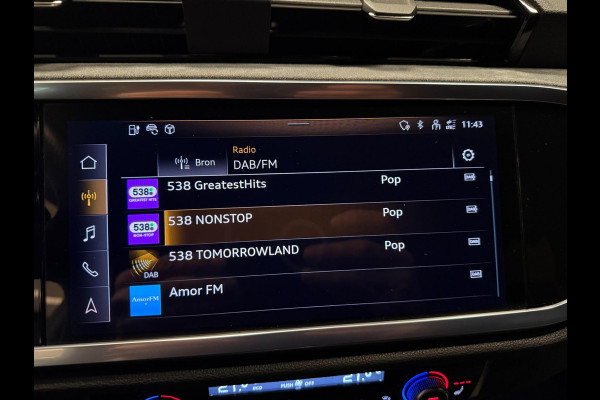 Audi Q3 Sportback 45 TFSI e 3XS-LINE 20'' BLACK-LINE/SFEERVERL/NAVI/DAB/CARPLAY/V-COCKPIT/CAM/KEY-LESS///