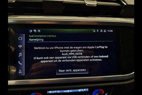 Audi Q3 Sportback 45 TFSI e 3XS-LINE 20'' BLACK-LINE/SFEERVERL/NAVI/DAB/CARPLAY/V-COCKPIT/CAM/KEY-LESS///